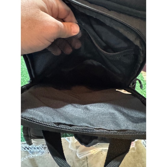 Nike Elite Hoops Black Backpack Bag Sports Gym Bubble Straps - Picture 8 of 9